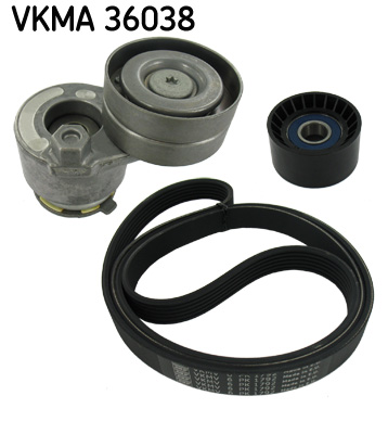 SKF VKMA 36038 Kit Cinghie Poly-V